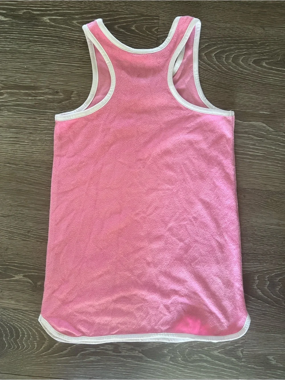 Feather 4 Arrow Girls Pink Terry Cloth Cover-Up Dress Size 8-9Y
